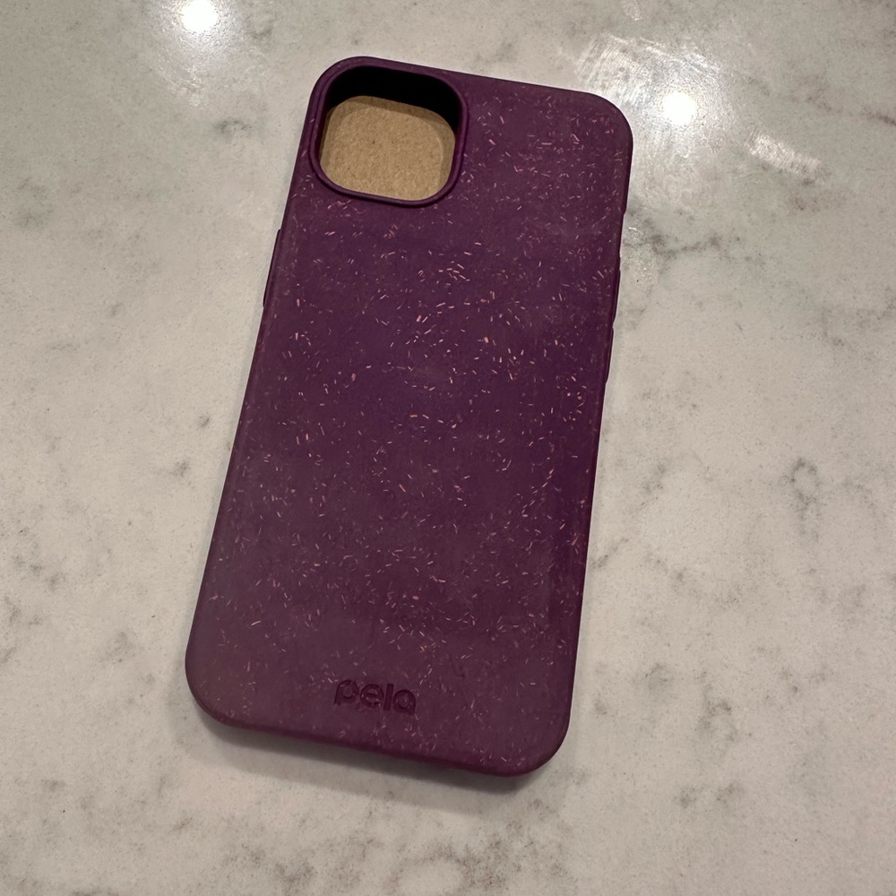 PELA iPhone 13 purple case